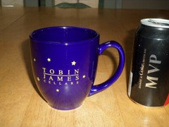 TOBIN-JAMES CELLARS, PASO ROBLES, CALIFORNIA, CERAMIC COFFEE MUG / CUP, VINTAGE