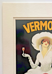MARTINI & ROSSI VERMOUTH REPRODUCTION PRINT ON 11X14 MATTE BOARD