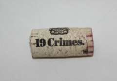 19 Crimes Collectible red Wine Cork #12 Bigamy collection 12.
