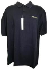 Lindemans Mens Golf Shirt Large Blue Perry Ellis Polo Activewear NWT Dad Gift