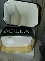 vintage bolla gift empty box selection two bottles wines