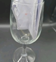 Vntg Warner Michigan&rsquo;s Largest & Fastest Growing Winery Tasting Stem Glass Set 2