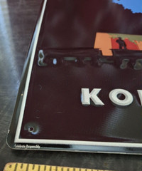 Korbel Champagne EST 1886 Metal Tin Sign 2007 Korbel & Bros Man Cave Bar Pub