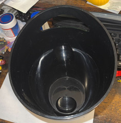 Trump Winery Charlottesville Virginia Wine Black Plastic Bucket Collectable