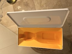 VEUVE CLICQUOT Champagne Iridiscent Metal Tin Box *Box Only*