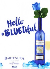 BARTENURA WINE AD #2 RARE 2015 OUT OF PRINT « HELLO BLUETIFUL »