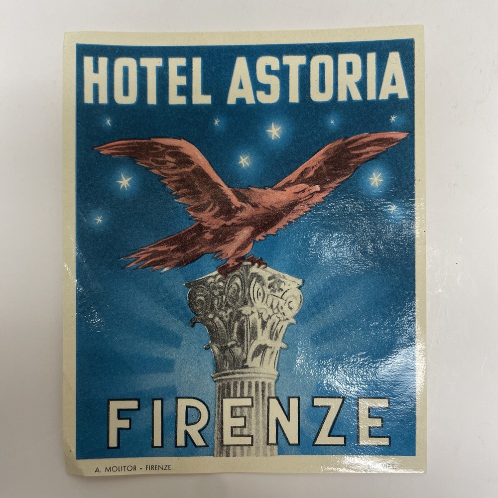 Hotel Astoria Firenze Italy Travel Hotel Label