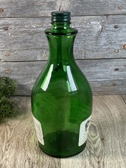 Vintage Green Glass White Wine Jug Italian Swiss Colony Chablis from California