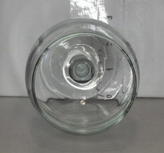 Blue Sky Vineyard – Makanda, IL – Wine Glass Brown Artwork – 7-1/2&Prime; Tall – Rare