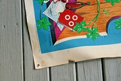 VINTAGE LES VIGNOBLES DE FRANCE PROVENCE FRENCH WINE POSTER 1950&rsquo;S R. H&rsquo;ETREAU
