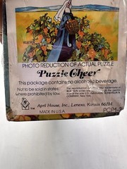 Vintage 1960s Blue Nun Liebfraumilch Sealed Puzzle Advertising Mainz Germany