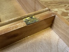 Vintage Pedro Domecq Carlos I Brandy Wine Wooden Box empty RARE size