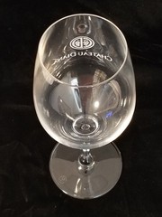 Chateau Diana – Healdsburg, CA – Wine Glass – 8-3/4&Prime; Tall – White Graphics