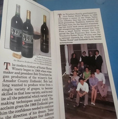 Vintage 1985 Brochure from Sutter Home Zinfandel Winery Napa Valley California