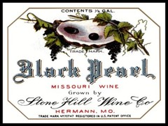 Black Pearl Wine of Hermann, Missouri NEW Sign 24×30&Prime; USA STEEL XL Size – 7 lbs