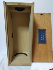 Krug Clos du Mesnil 2004 Empty Glass Bottle Champagne Wood Box From Japan