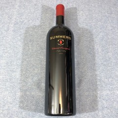 2004 Display Bottle NAPA VALLEY SUMMERS Lg Store Bar Display 19”x4 3/8&Prime; Sealed