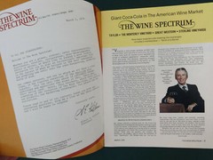 California Wineries Advertising Mirassou Simi Chateau St Jean, Sterling Beringer
