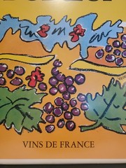 Vintage Georges Duboeuf Framed Poster &rsquo;90&rsquo;s