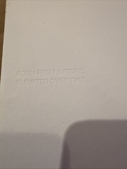 Dom Ruinart Book Catalogue Booklet Guide Born From Nature Elevated Over Time