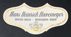 4 Diff VTG 1961 Havemeyer Liebfraumilch Rhine Wine Label Rheinhessen Germany