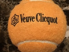 VEUVE CLICQUOT CHAMPAGNE VCP SIGNATURE YELLOW 3 PACK TENNIS BALLS NEW SEALED