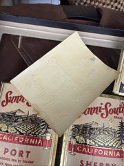 (5 Different) Sacramento, CA Wine Bottle Labels Sunni-South Tokay Zinfandel Port