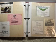 A LOT OF OVER 200 VINTAGE WINE AND LIQUOR BOTTLE LABELS