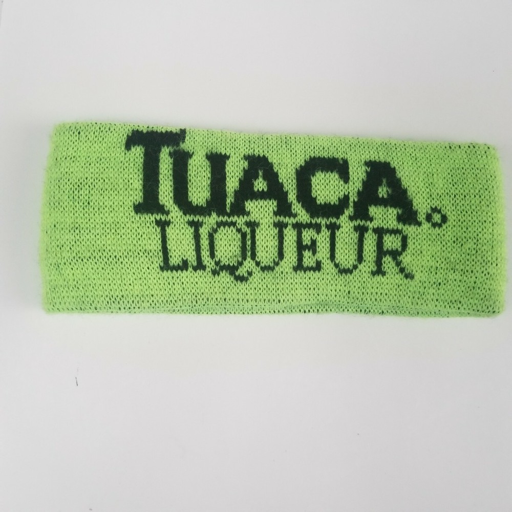 TUACA Tuoni & Canepa brandy liqueur logo Italy Headband Green
