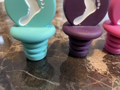 Barefoot Wine Bottle Stoppers Silicone SET OF 4 HARD TO FIND