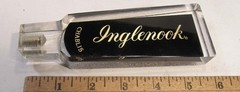 LOT 3 ACRYLIC INGLENOOK & TAYLOR CHABLIS & ROSE WINE ADVERTISING TAP HANDLES