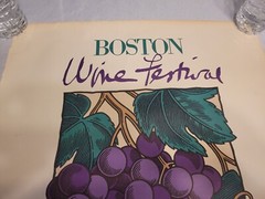 Boston Wine Festival 1990 1991 & 1992 Art Print Posters Boston Harbor Hotel