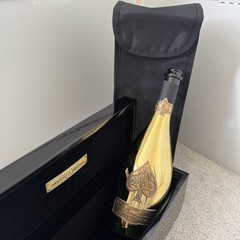 2x Armand de Brignac Ace of Spades Brut Gold EMPTY Set w/ Boxes+Bags+Corks+Caps