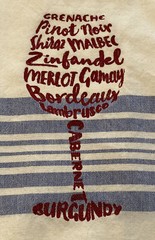 Beachable Wine Towels Set Kitchen Bar Decor Funny Coastal Entertaining Gift