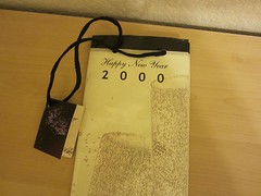 Wine Gift Bags 2000 Milenium Gift Bag Collectable