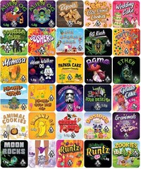 Custom Printed Labels – Various Sizes, Low Run Quantities
