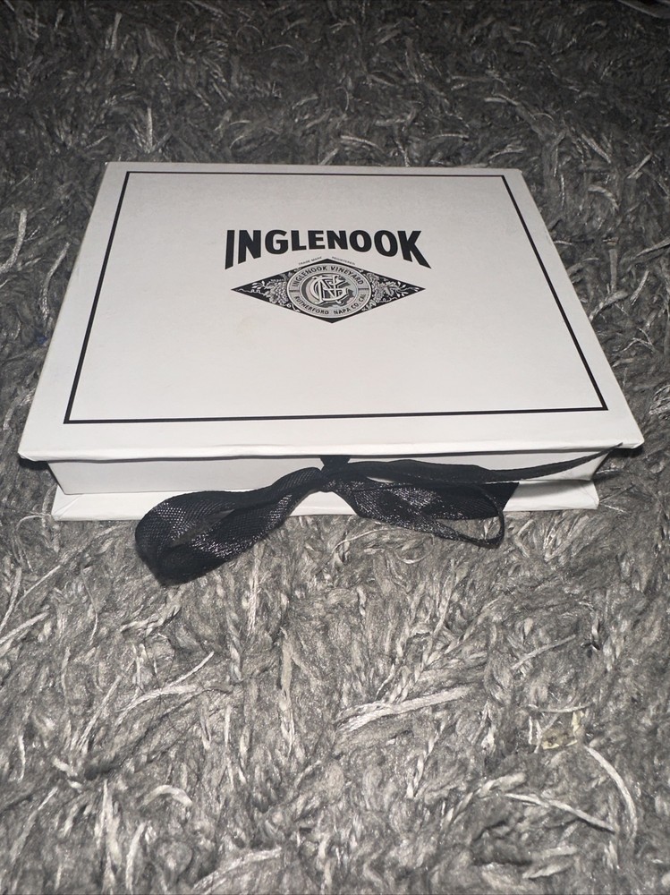 Vintage Inglenook Vineyard Rutherford Napa California Porcelain Wine Cellar Tags
