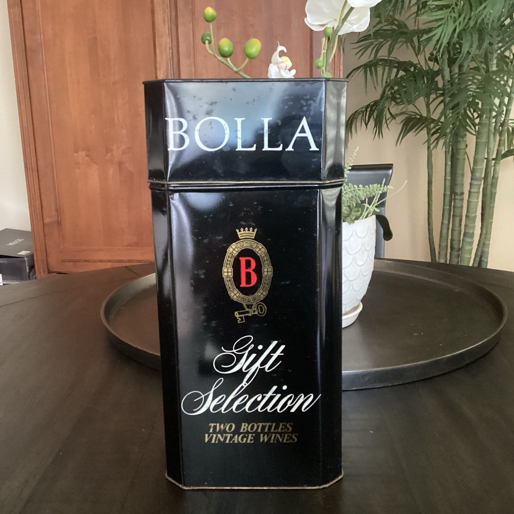 Vintage Bella Wine Gift Selection Tin Box Two Bottle Wines (England)