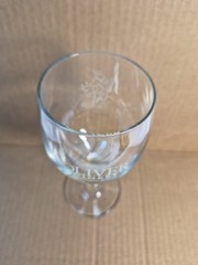 Oliver Winery Clear Wine Glass Bloomington Indiana 7&Prime;×2.5&Prime;×2 Bar Barware Homebar