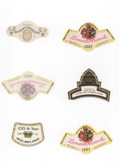 Lot of Vintage Wine Neck Labels 1960-70&rsquo;s ~ – XL1i