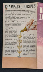 Old Liquor Advertising Leaflet Dry Imperator Champagne Robinson Lloyds New York