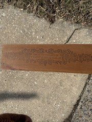 Ernest & Julio Gallo California Wood Wine Box wood carved slider 12×9