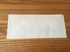 E&J GALLO WINERY MODESTO, CA POSTAGE PAID ENVELOPE JUNE 24, 1957 RIPPLE BOTTLE