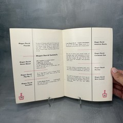 Vintage 1950s Mogen David Wine Recipe Booklet Cooking With Wine