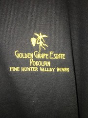Dragon&rsquo;s Breath « all fired up » Australia Golden Grape Estate 2XL XXL Polo Black