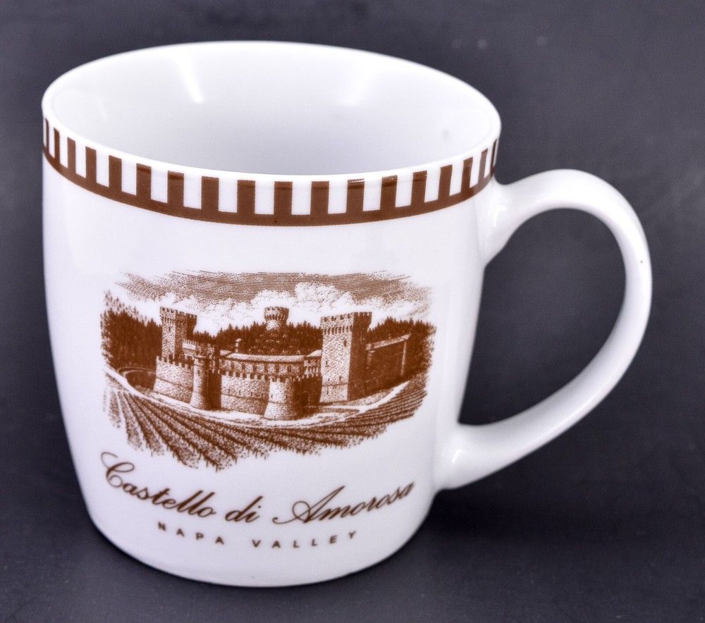 Castello di Amorosa Winery Napa Valley California Brown Coffee Mug