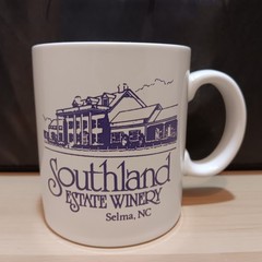Vintage Southland Estate Winery Selma NC North Carolina Mug Ceramic Coffee Cup