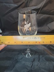 Grape Creek Vineyards Fredericksburg TX Wine Glass Pre-owned