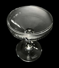 Set of 2 Glass 25th Anniversary Champagne Toasting Glasses 4.5” Tall