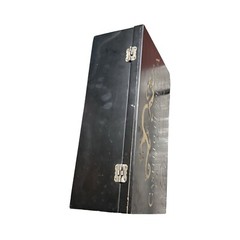 Tuscan Italian Wine Label Classic Wood Carrying Box Mediterranean Home Decor